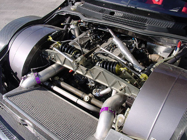 HKS Altezza Engine Bay 01